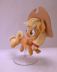 Size: 1200x1500 | Tagged: safe, artist:dstears, applejack, earth pony, pony, female, mare, sculpture, traditional art