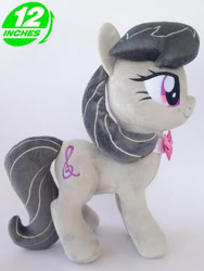 Size: 360x480 | Tagged: safe, artist:onlyfactory, octavia melody, earth pony, pony, bootleg, irl, photo, plushie, solo