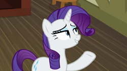 Size: 1920x1080 | Tagged: safe, screencap, rarity, pony, unicorn, dragon dropped, solo