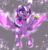 Size: 737x763 | Tagged: safe, artist:yajima, derpibooru import, twilight sparkle, twilight sparkle (alicorn), alicorn, pony, female, mare, rainbow power, scorpan's necklace, solo