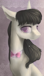 Size: 2530x4360 | Tagged: safe, artist:shedence, octavia melody, earth pony, pony, bust, crying, portrait, sad, solo