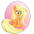 Size: 2500x2500 | Tagged: safe, artist:canister, applejack, earth pony, pony, long mane, loose hair, sitting, solo