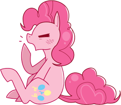 Size: 588x507 | Tagged: safe, artist:amazingmollusk, pinkie pie, pony, pie daily, simple background, solo, transparent background, yawn