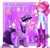 Size: 1000x961 | Tagged: safe, artist:vixelzf, derpibooru import, twilight sparkle, twilight sparkle (alicorn), alicorn, pony, adventure time, crossover, female, mare, princess bubblegum