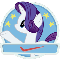 Size: 1851x1839 | Tagged: safe, artist:sonofaskywalker, rarity, pony, unicorn, she's all yak, check mark, female, mare, solo, stars