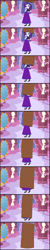 Size: 1146x5710 | Tagged: safe, artist:starman1999, rarity, equestria girls, bagged, clothes, covered, long skirt, skirt, solo