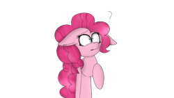 Size: 1024x576 | Tagged: safe, artist:tayblossom, pinkie pie, earth pony, pony, female, floppy ears, mare, simple background, solo, transparent background