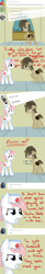 Size: 565x3420 | Tagged: safe, artist:lilliesinthegarden, doctor whooves, nurse redheart, angry, ask, comic, markiplier, nurse turner, saddle bag, surprised, tumblr, yelling