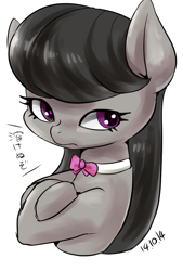 Size: 669x989 | Tagged: safe, artist:nekubi, octavia melody, earth pony, pony, mimicries, simple background, white background