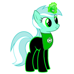 Size: 1536x1536 | Tagged: safe, artist:90sigma, artist:motownwarrior01, lyra heartstrings, crossover, dc comics, green lantern, green lantern (comic), green lantern corps, horn ring, simple background, solo, transparent background