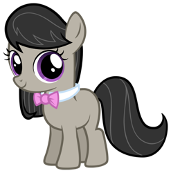 Size: 500x506 | Tagged: safe, octavia melody, earth pony, pony, cute, looking at you, simple background, smiling, solo, tavibetes, transparent background, vector