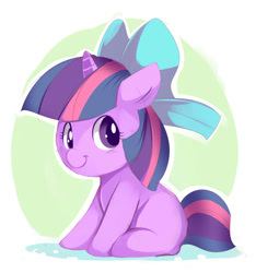 Size: 750x801 | Tagged: safe, artist:ende26, derpibooru import, twilight sparkle, unicorn twilight, pony, unicorn, :t, abstract background, adorkable, blushing, bow, cute, dork, female, filly, filly twilight sparkle, floppy ears, hair bow, looking at you, outline, simple background, smiling, solo, twiabetes, younger