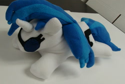 Size: 1490x1006 | Tagged: safe, artist:stormynight79, dj pon-3, vinyl scratch, irl, photo, plushie