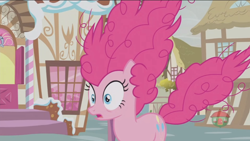 Size: 1234x694 | Tagged: safe, screencap, pinkie pie, pony, honest apple, solo