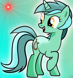 Size: 3000x3209 | Tagged: safe, artist:blueblitzie, artist:wieczornykac, lyra heartstrings, pony, unicorn, solo