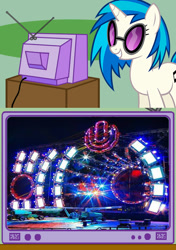 Size: 564x800 | Tagged: safe, dj pon-3, vinyl scratch, pony, unicorn, exploitable meme, meme, obligatory pony, tv meme, umf