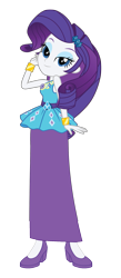 Size: 857x1966 | Tagged: safe, artist:cartoonmasterv3, rarity, equestria girls, alternate universe, clothes, long skirt, skirt, solo