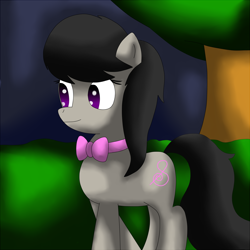 Size: 1350x1350 | Tagged: safe, artist:king-sombrero, octavia melody, earth pony, pony, detailed background, female, mare, solo