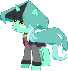 Size: 4794x5000 | Tagged: safe, artist:spyrothebadassdragon, lyra heartstrings, absurd resolution, crossover, dust: an elysian tail, simple background, solo, transparent background, vector