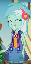 Size: 300x622 | Tagged: safe, screencap, lyra heartstrings, equestria girls, legend of everfree, camp fashion show outfit, solo