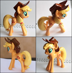 Size: 992x1000 | Tagged: safe, artist:vitav, applejack, earth pony, pony, craft, photo, sculpture, solo, traditional art