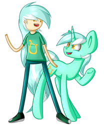 Size: 1024x1230 | Tagged: safe, artist:despotshy, lyra heartstrings, human, adventure time, human ponidox, humanized, simple background, style emulation, transparent background