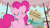 Size: 1280x719 | Tagged: safe, edit, edited screencap, screencap, pinkie pie, pony, putting your hoof down, cute, diapinkes, eyes closed, feminism, food, lol, meme, sandwich, sign, solo