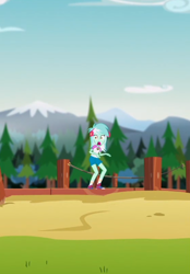 Size: 396x569 | Tagged: safe, screencap, lyra heartstrings, equestria girls, legend of everfree, converse, cropped, forest, jaw drop, open mouth, out of context, scared, shoes, solo, surprised, tree