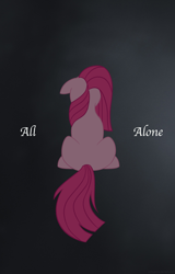 Size: 2091x3264 | Tagged: safe, artist:pink-pone, pinkie pie, earth pony, pony, high res, pinkamena diane pie, sad, sitting, solo