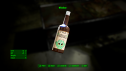 Size: 1280x720 | Tagged: safe, screencap, lyra heartstrings, pony, alcohol, bottle, fallout 4, game mod, whiskey, xbox one