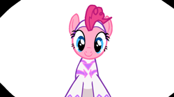 Size: 1000x560 | Tagged: safe, fili-second, pinkie pie, pony, ms paint, power ponies, solo