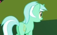 Size: 196x121 | Tagged: safe, screencap, lyra heartstrings, pony, the mysterious mare do well, cropped, female, mare, plot, solo