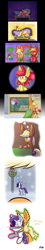 Size: 1800x10000 | Tagged: safe, artist:heir-of-rick, apple bloom, applejack, big macintosh, rarity, earth pony, pony, unicorn, adorabloom, comic, cute, dialogue, hug, impossibly large ears, jackabetes, male, stallion