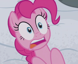 Size: 1044x858 | Tagged: safe, screencap, pinkie pie, pony, not asking for trouble, cropped, solo