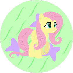 Size: 1080x1080 | Tagged: safe, artist:iknowpony, fluttershy, pegasus, pony, .svg available, cute, cutie mark, female, grin, hooves, lineless, mare, raised hoof, shyabetes, smiling, solo, vector, wings