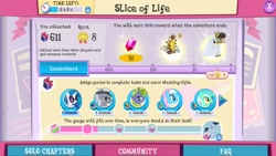 Size: 1920x1080 | Tagged: safe, dj pon-3, forsythia, lotus blossom, lyra heartstrings, matilda, vinyl scratch, pony, unicorn, gameloft