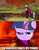 Size: 1276x1653 | Tagged: safe, derpibooru import, screencap, lord tirek, twilight sparkle, twilight sparkle (alicorn), alicorn, pony, twilight's kingdom, anakin skywalker, image macro, lava, meme, revenge of the sith, star wars, twilight is anakin, twilight vs tirek