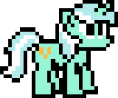 Size: 130x108 | Tagged: safe, artist:mega-poneo, lyra heartstrings, pony, unicorn, megaman, megapony, pixel art, simple background, solo, sprite, transparent background, video game