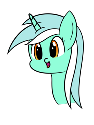 Size: 1200x1600 | Tagged: safe, artist:joey, lyra heartstrings, pony, unicorn, bust, female, mare, open mouth, portrait, simple background, solo, transparent background