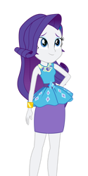 Size: 632x1263 | Tagged: safe, rarity, human, equestria girls, bracelet, clothes, female, jewelry, simple background, smiling, solo, transparent background