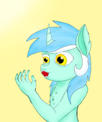 Size: 5000x6000 | Tagged: safe, artist:artsi wych, lyra heartstrings, pony, absurd resolution, chest fluff, hand, nightmare fuel, solo, that pony sure does love hands, uncanny valley, wat