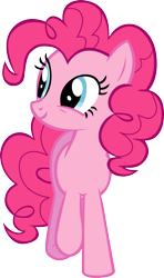 Size: 828x1394 | Tagged: safe, artist:frownfactory, pinkie pie, earth pony, pony, all bottled up, .svg available, best friends until the end of time, female, simple background, solo, svg, transparent background, vector