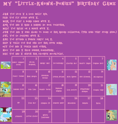 Size: 880x926 | Tagged: safe, linky, lyra heartstrings, noi, peachy petal, shoeshine, silverspeed, sun glimmer, earth pony, pegasus, pony, unicorn, adoraspeed, background pony, birthday game, cipher splash, cipherbetes, cute, cute glimmer, exploitable meme, female, filly, linkybetes, mare, meme, peachydorable, sweetie green, text