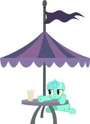 Size: 7238x10000 | Tagged: safe, artist:floppychiptunes, lyra heartstrings, pony, unicorn, absurd resolution, cup, hay smoothie, simple background, solo, transparent background, vector