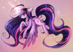 Size: 1024x724 | Tagged: safe, artist:wilvarin-liadon, derpibooru import, twilight sparkle, twilight sparkle (alicorn), alicorn, pony, female, mare, solo