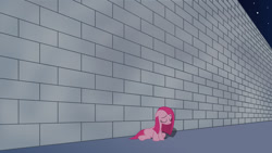 Size: 1280x720 | Tagged: safe, artist:dgaribalde, pinkie pie, pony, pink floyd, pinkamena diane pie, solo, the trial, the wall