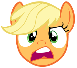 Size: 7900x7000 | Tagged: safe, artist:tardifice, applejack, earth pony, pony, what about discord?, absurd resolution, bust, portrait, simple background, solo, transparent background, vector