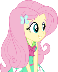 Size: 3001x3724 | Tagged: safe, artist:cloudyglow, fluttershy, equestria girls, friendship games, simple background, solo, transparent background, vector