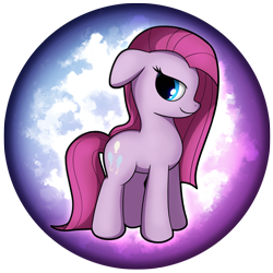 Size: 2539x2539 | Tagged: safe, artist:flamevulture17, pinkie pie, earth pony, pony, commission, female, mare, orb, pinkamena diane pie, solo