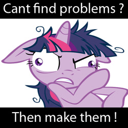 Size: 500x500 | Tagged: safe, artist:eclipseponyart, derpibooru import, twilight sparkle, image macro, meme, solo, twilight snapple